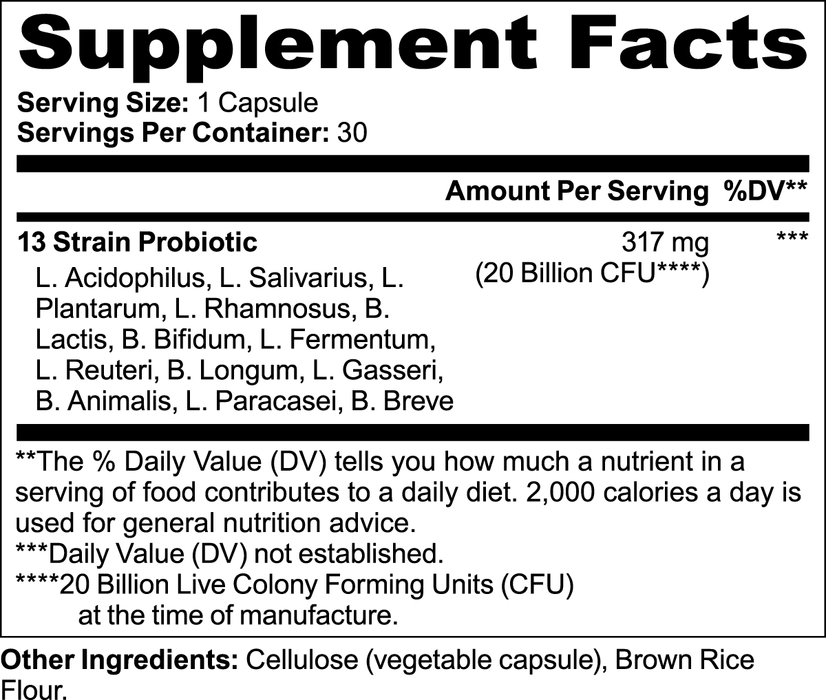 Probiotic 20 Billion Pulse & Vitality