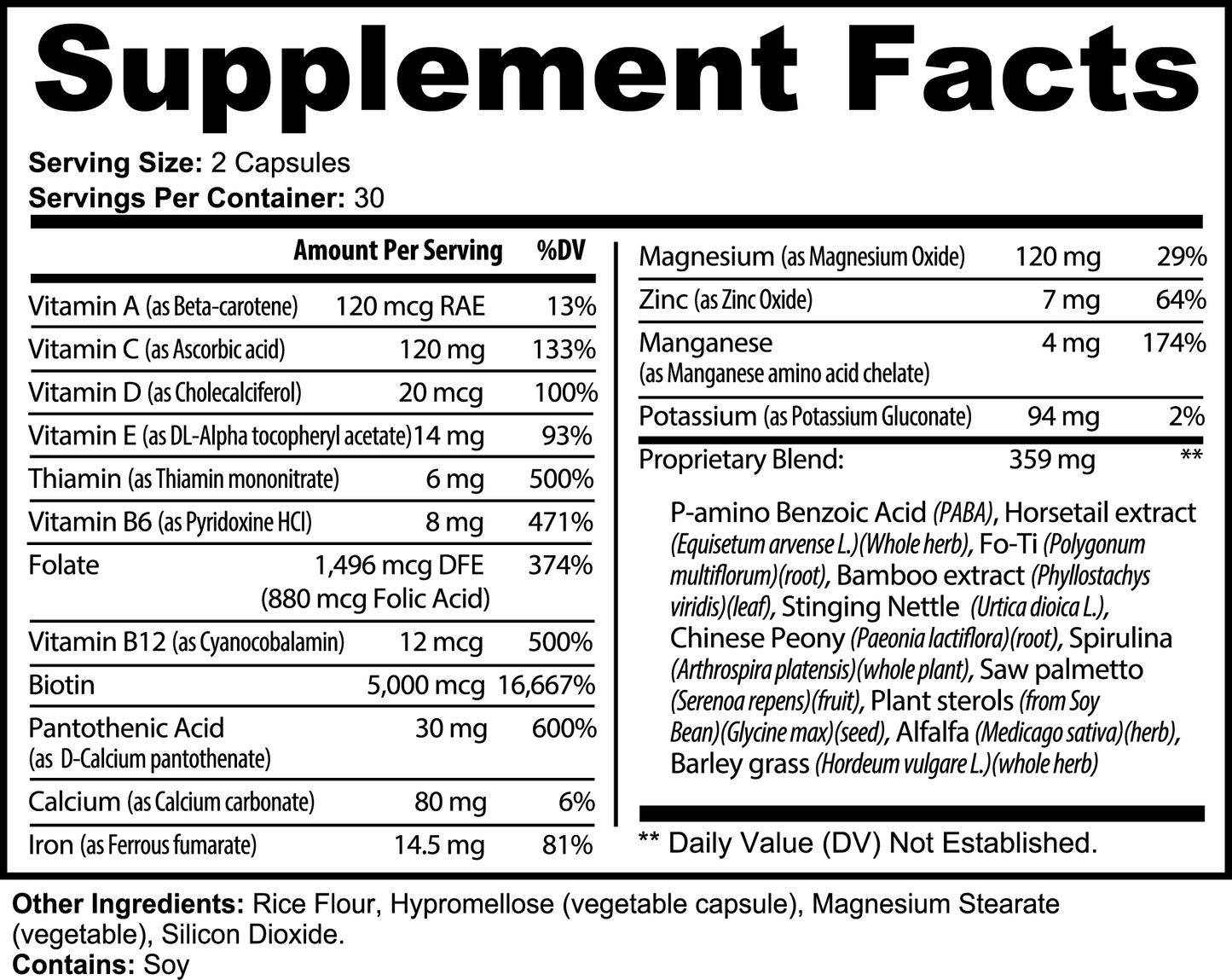 Hair, Skin and Nails Essentials - Pulse & Vitality