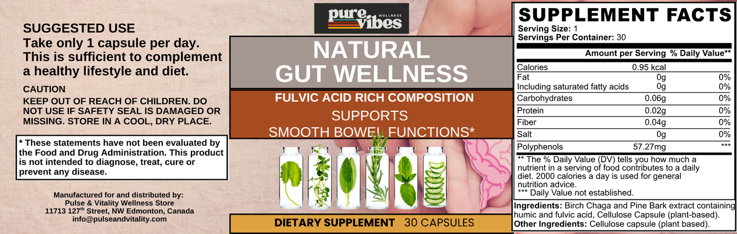 GutBiotic Natural Cleanse Pulse & Vitality