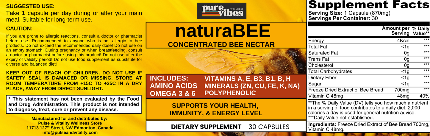 naturaBEE - Pulse & Vitality