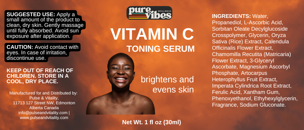 Vitamin C Toning Serum - Pulse & Vitality
