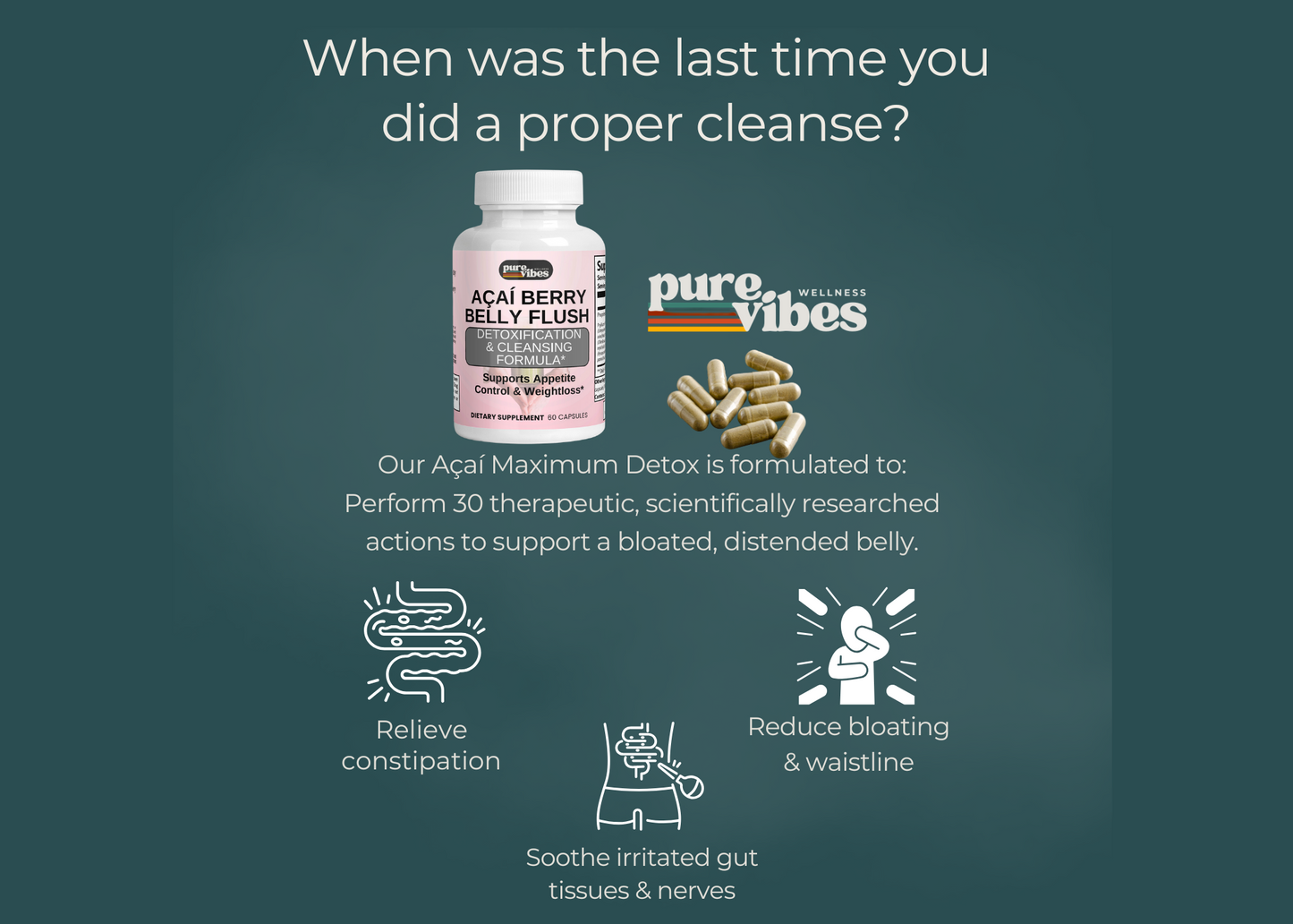 Detox Cleanse Supplements - Pulse & Vitality