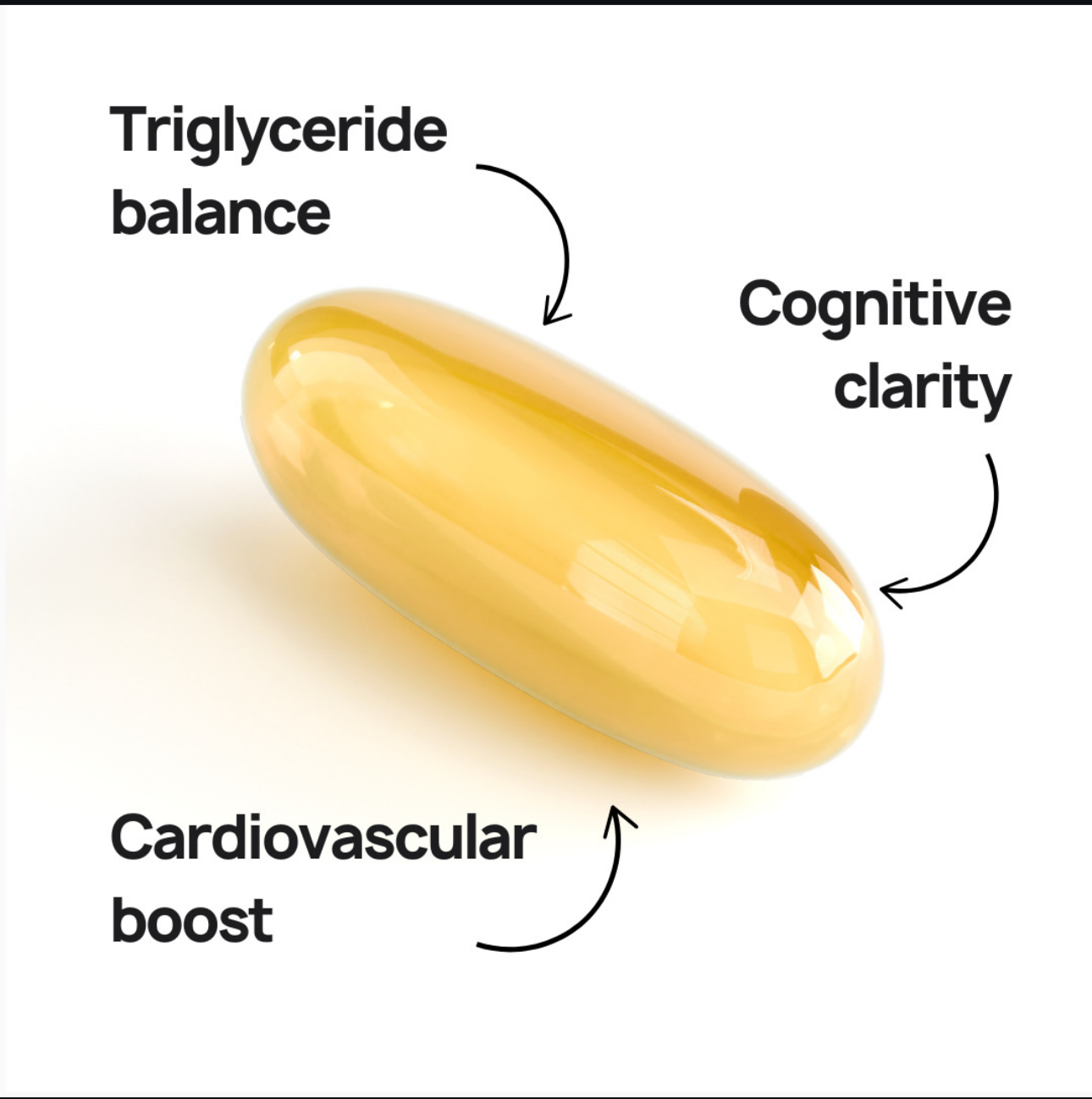 Omega-3 EPA 180mg + DHA 120mg - Pulse & Vitality