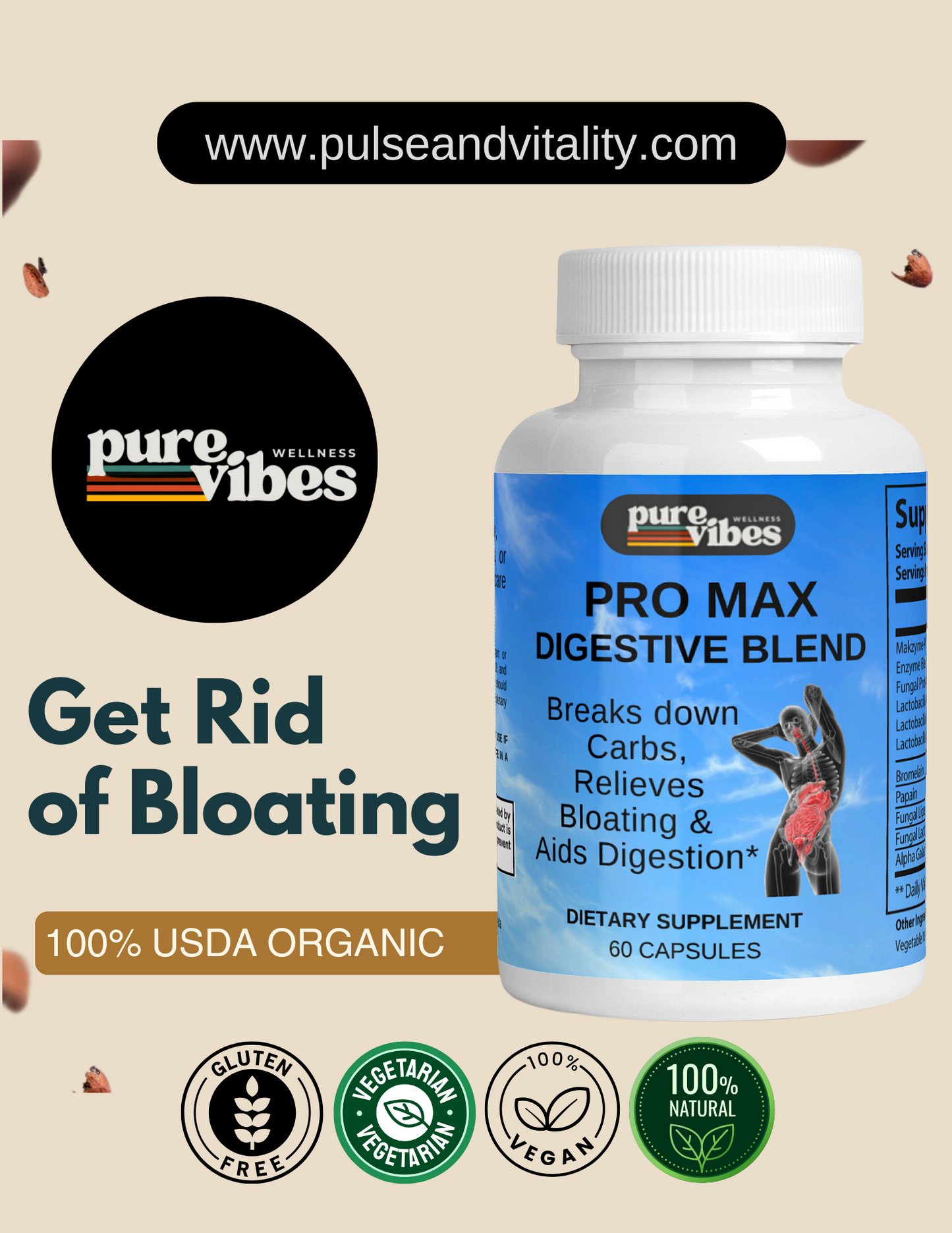 Natural Digestion Blend - Pulse & Vitality