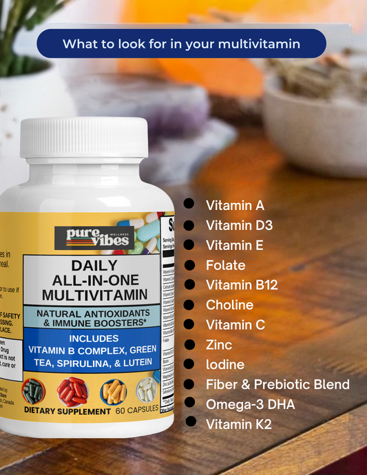 Complete Daily Vitamin Supplement - Pulse & Vitality