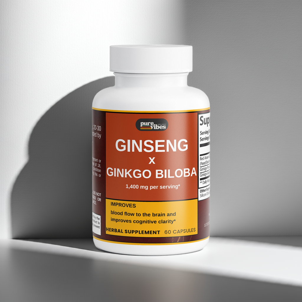 Ginsenkgo (GxG) Immunity Booster - Pulse & Vitality