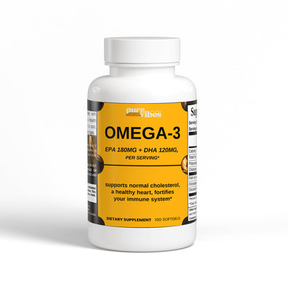 Omega-3 EPA 180mg + DHA 120mg - Pulse & Vitality