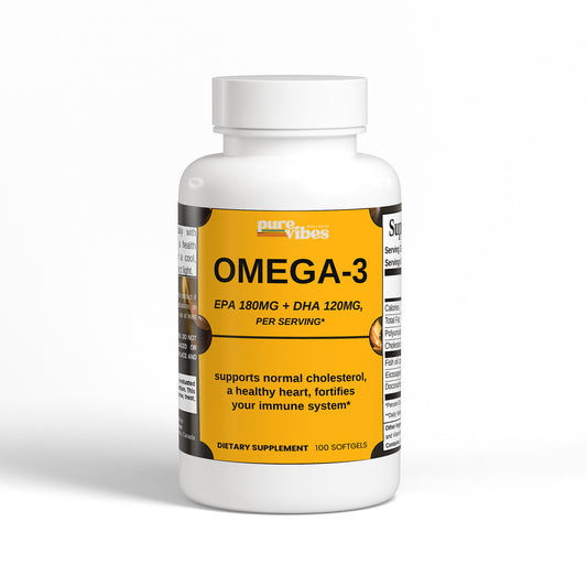 Omega-3 EPA 180mg + DHA 120mg - Pulse & Vitality