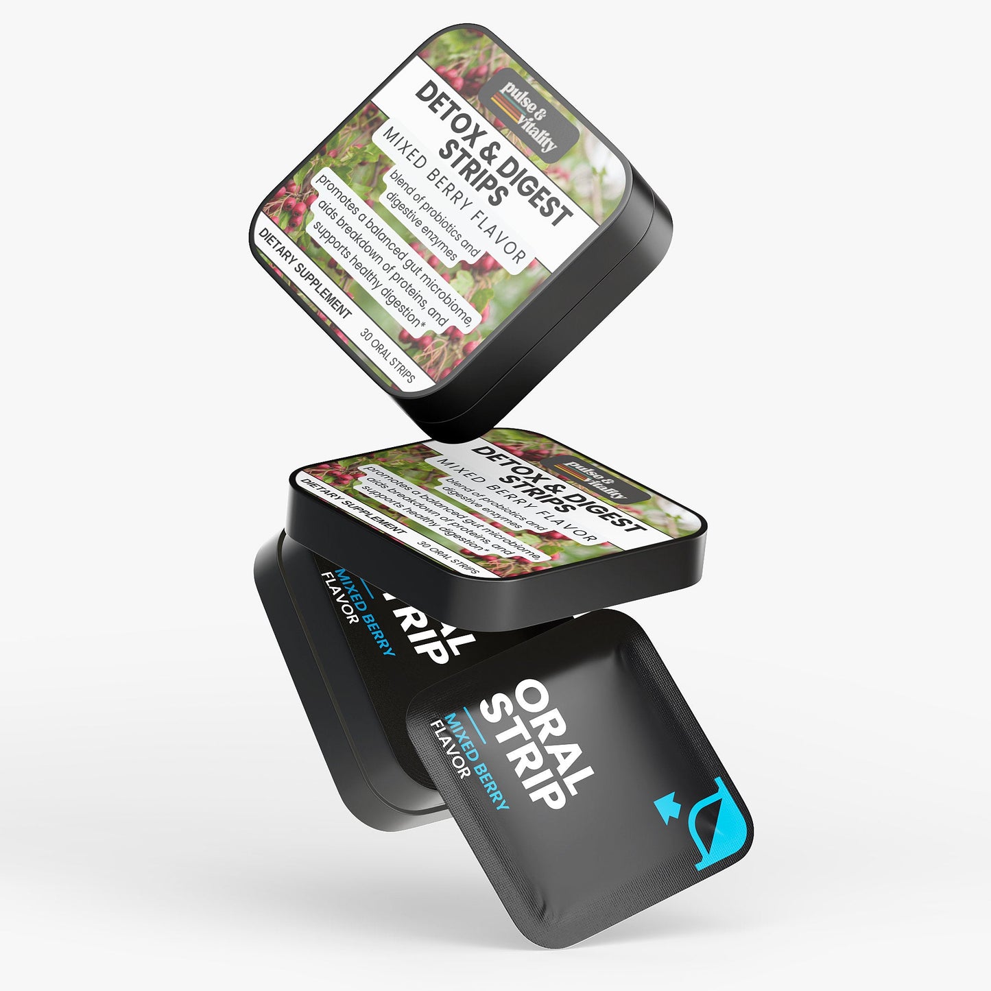 Detox + Digestive Strips Pulse & Vitality