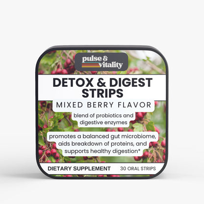 Detox + Digestive Strips Pulse & Vitality