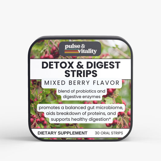Detox + Digestive Strips Pulse & Vitality