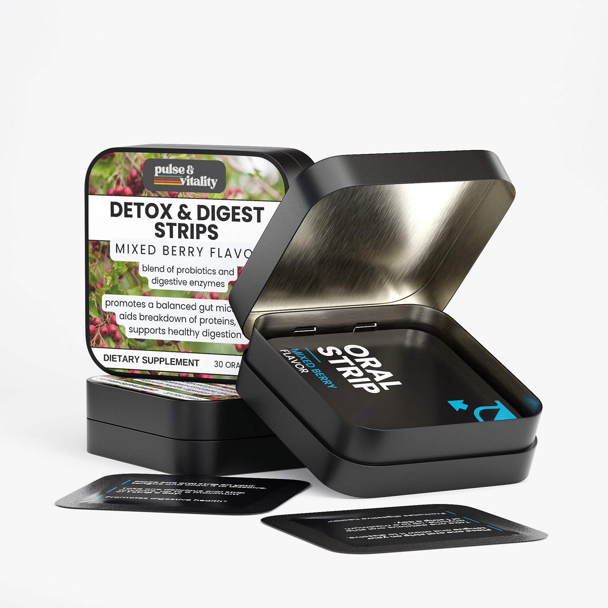Detox + Digestive Strips Pulse & Vitality