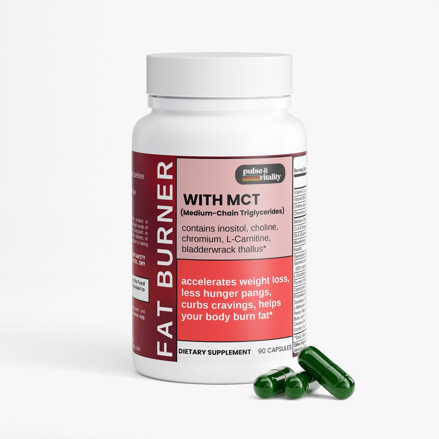 Fat Burner with MCT Pulse & Vitality