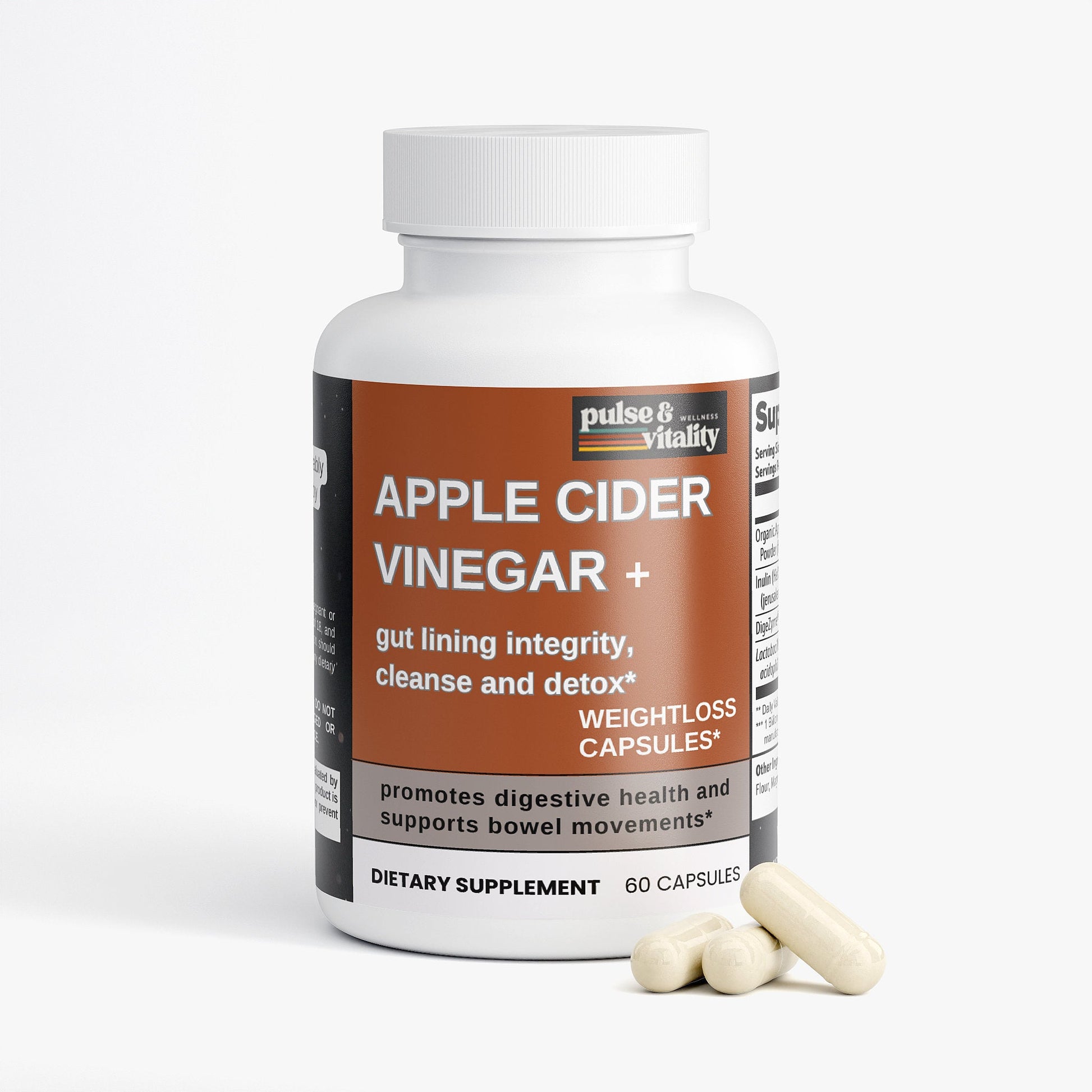 Apple Cider Vinegar Capsules Pulse & Vitality