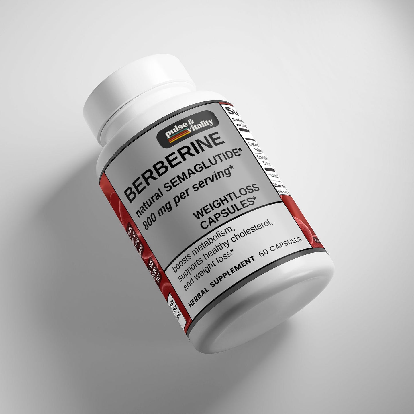 Berberine Metabolism Booster Pure Vibes Wellness