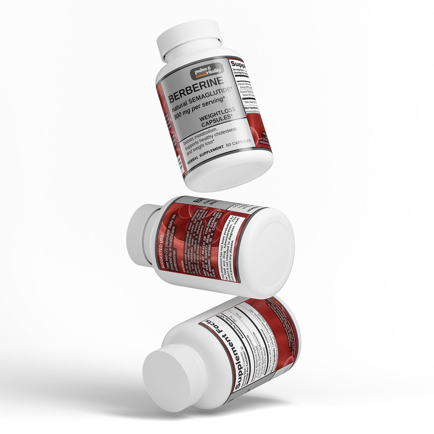 Berberine Metabolism Booster Pure Vibes Wellness