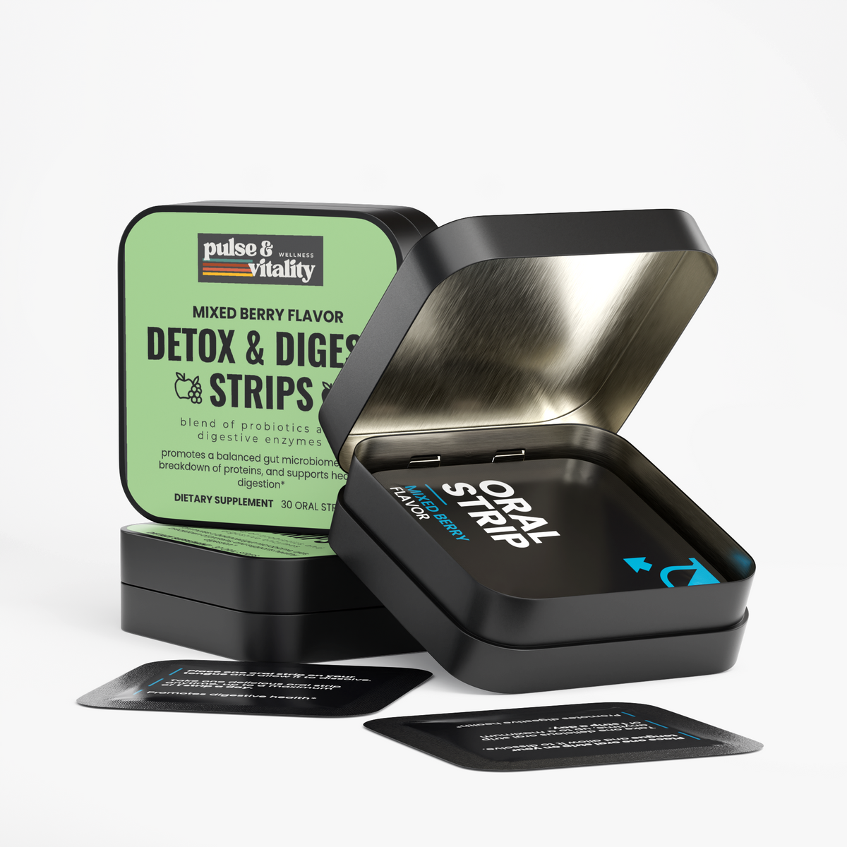 Detox + Digestive Strips Pulse & Vitality