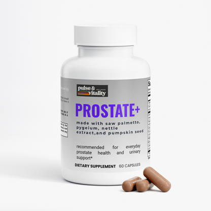 Prostate Support Herbal Supplement Capsules Pulse & Vitality