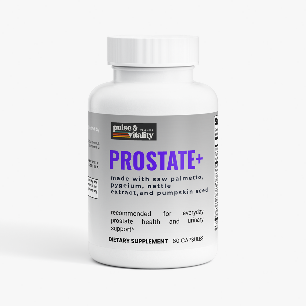 Prostate Support Herbal Supplement Capsules Pulse & Vitality