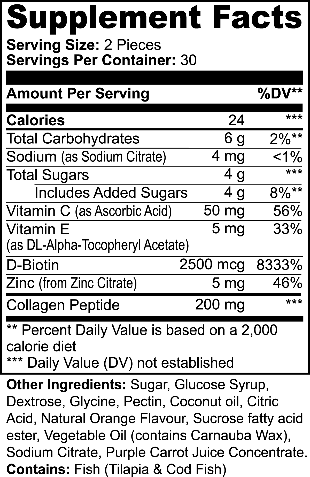 Collagen Gummies for Adults - Pulse & Vitality