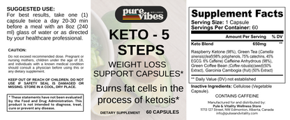 Keto-5 Steps - Pulse & Vitality