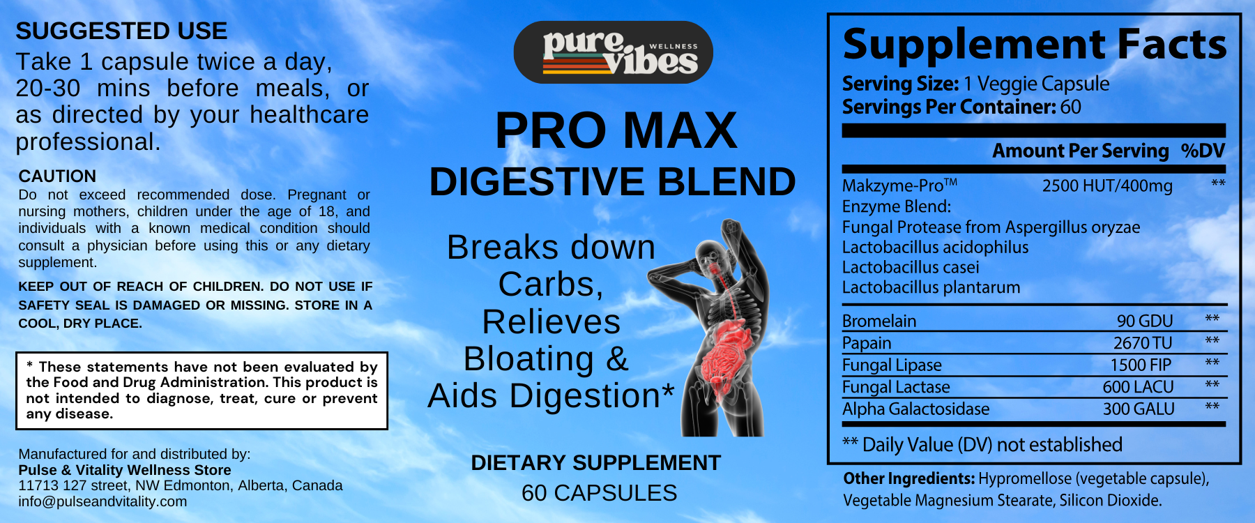 Natural Digestion Blend - Pulse & Vitality
