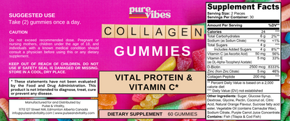 Collagen Gummies for Adults - Pulse & Vitality