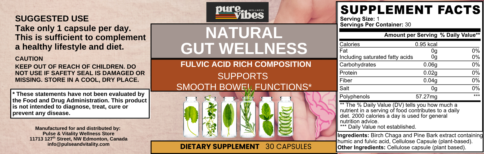 GutBiotic Natural Cleanse Pulse & Vitality