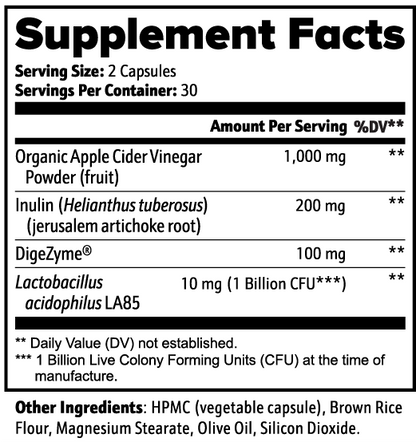 Apple Cider Vinegar Capsules Pulse & Vitality