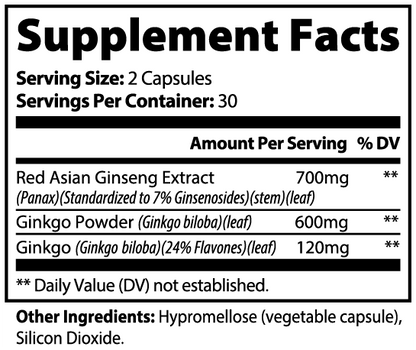 Ginsenkgo (GxG) Immunity Booster - Pulse & Vitality