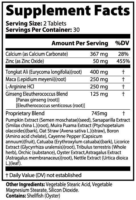 Performance supplements for men Pulse & Vitality