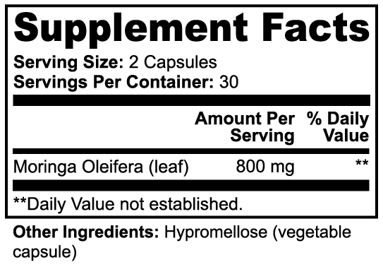 Pure Moringa Oleifera - Pulse & Vitality