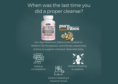 Detox Cleanse Supplements - Pulse & Vitality