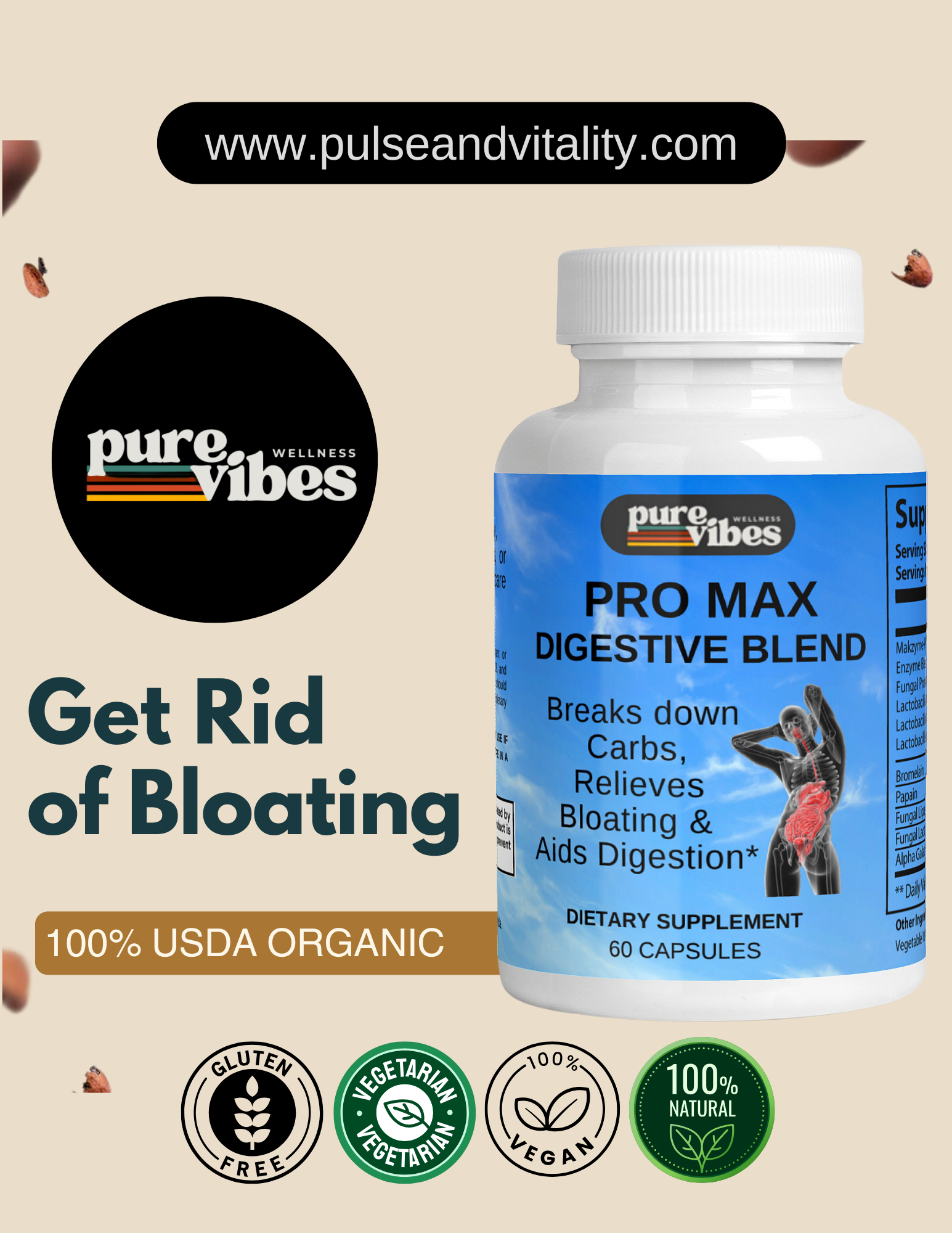 Natural Digestion Blend - Pulse & Vitality