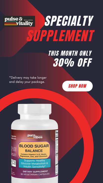 Blood Sugar Support - Pulse & Vitality